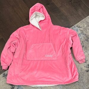 Comfy the wearable blanket junior Kids Pink Hoodie